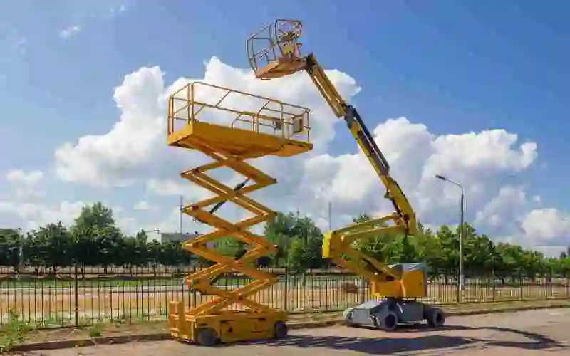 Macarale platformă pentru lucrări la înălțime